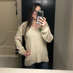 Medium/Long, V-Necked Sweater
